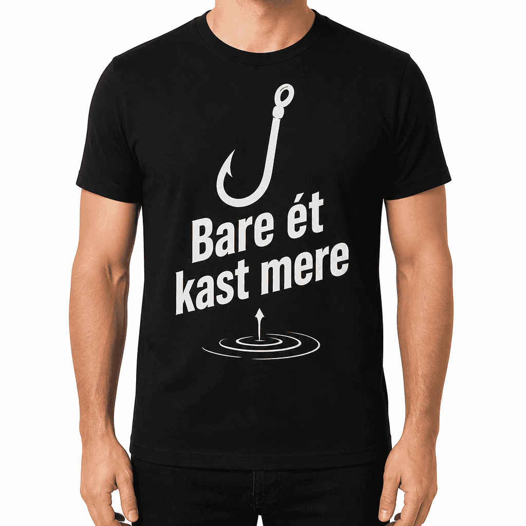 Fisker T-shirt – Bare ét kast mere