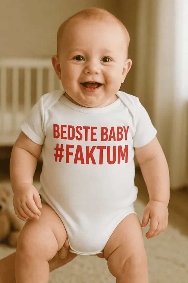 Baby-body Bedste baby faktum – BEDSTE BABY #FAKTUM