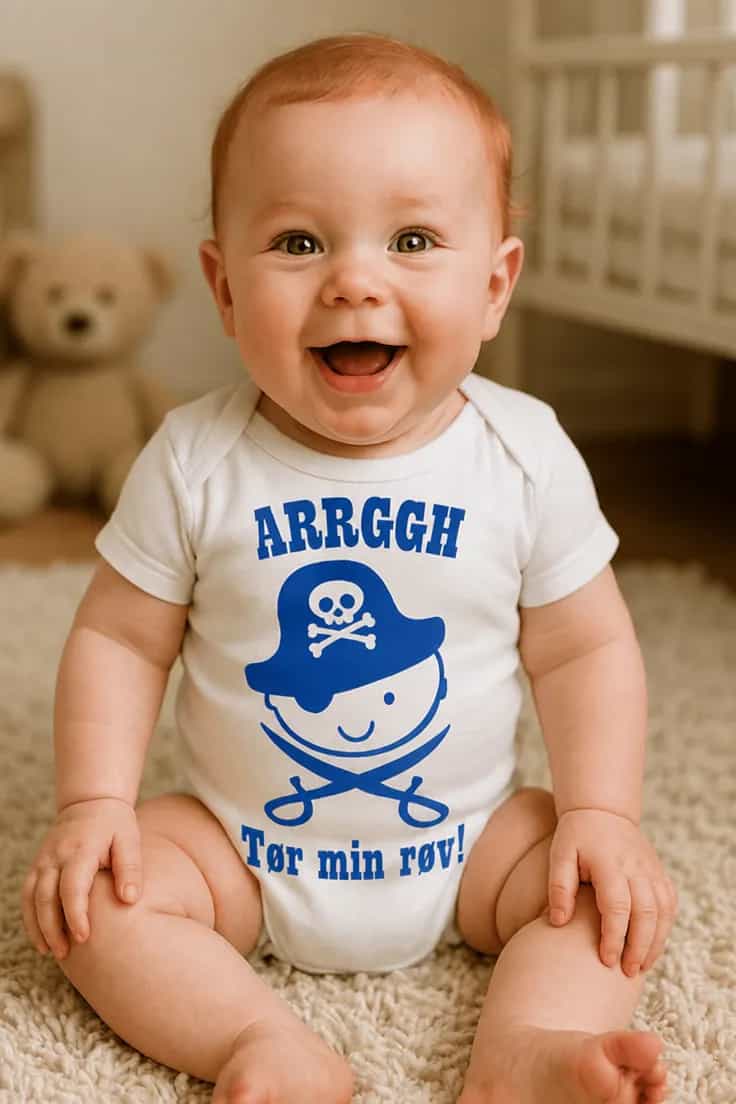 Baby-body tør min røv - ARRGGH Tør min røv!