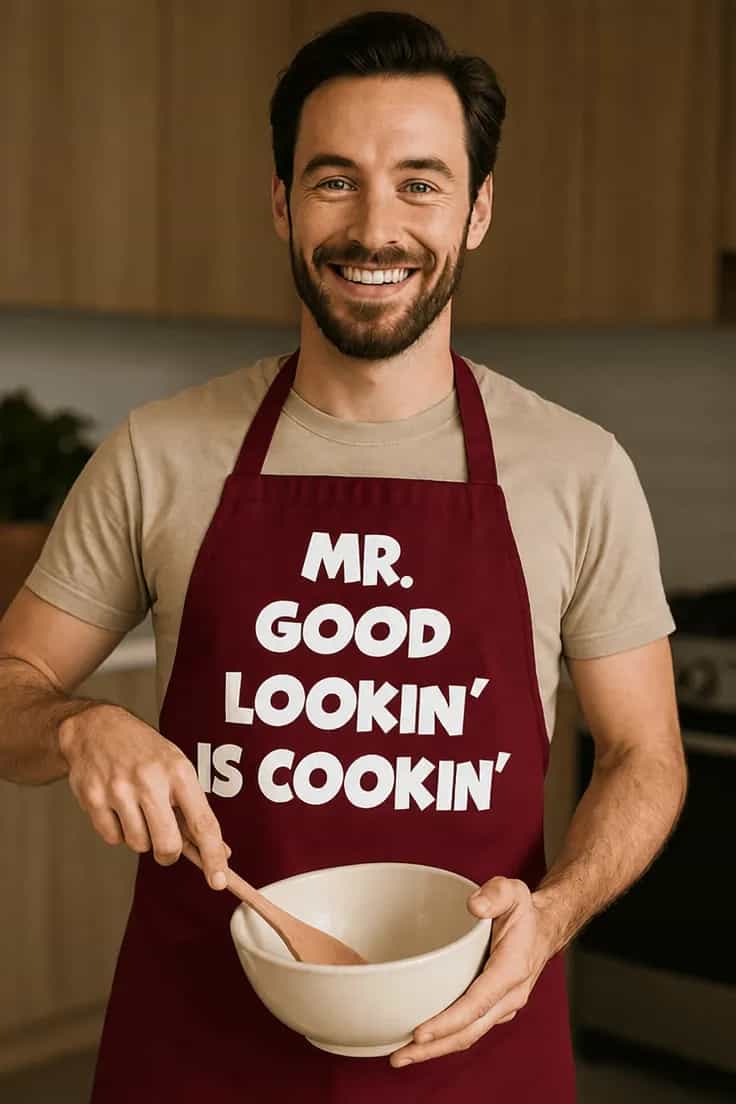 Forklæde Mr good lookin laver mad - MR. GOOD LOOKIN'