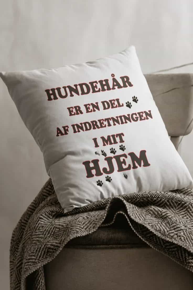 Pyntepude Hundehår i hjemmet – HUNDEHÅR