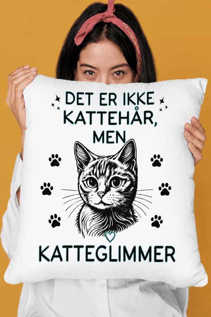 Pyntepude Katteglimmer – DET ER IKKE KATTEHÅR