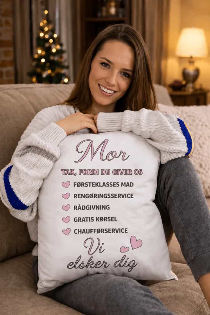 Pyntepude Tak til mor – Mor TAK, FORDI DU GIVER OS