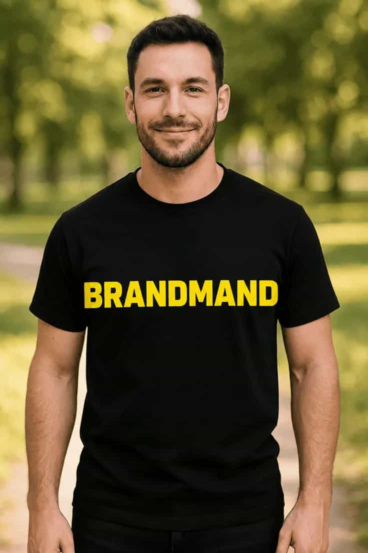 Sjov t-shirt Brandmand - BRANDMAND