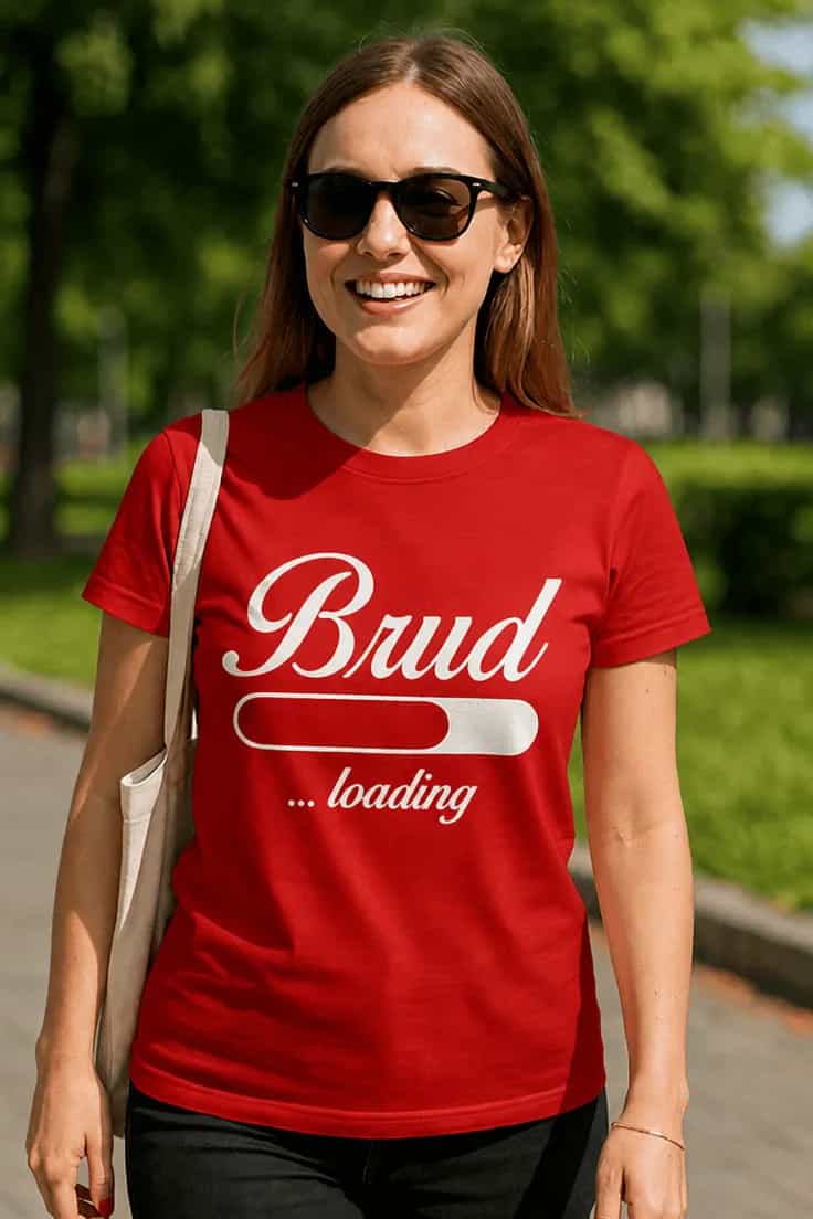 Sjov t-shirt Brud loading – Brud ...loading