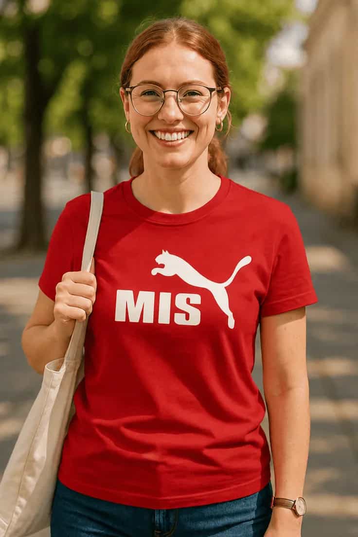 Sjov t-shirt Mis – MIS
