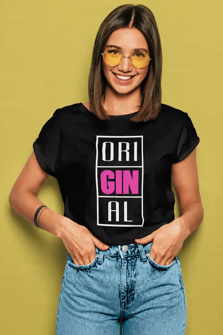 Sjov t-shirt Original - ORI GIN AL