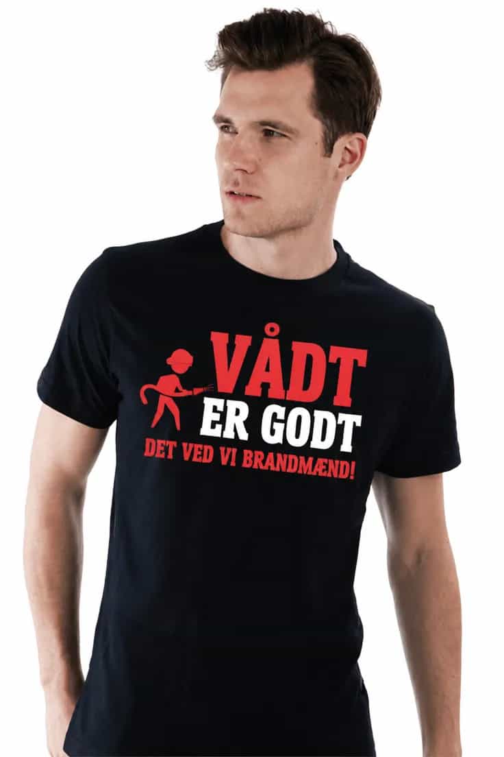 Sjov t-shirt Vådt er godt | VÅDT ER GODT