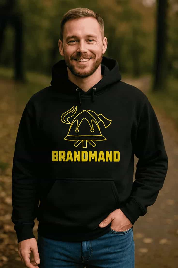Sweater brandmand med hjelm – BRANDMAND