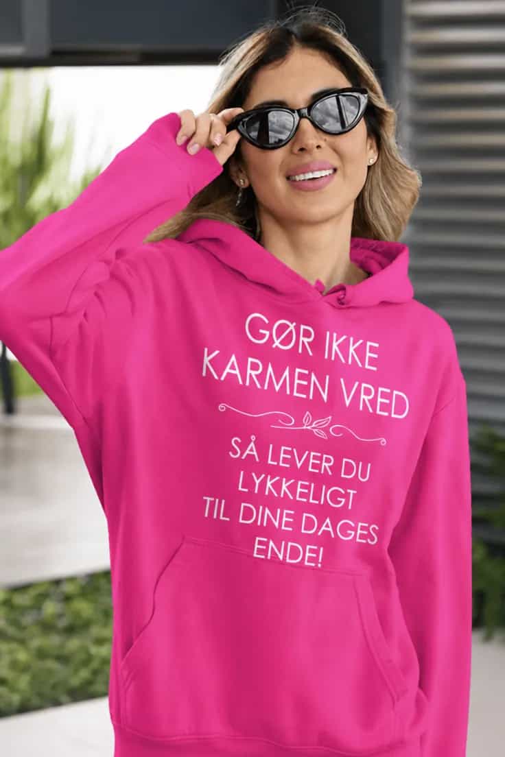 Sweater gør mig ikke vred med navn