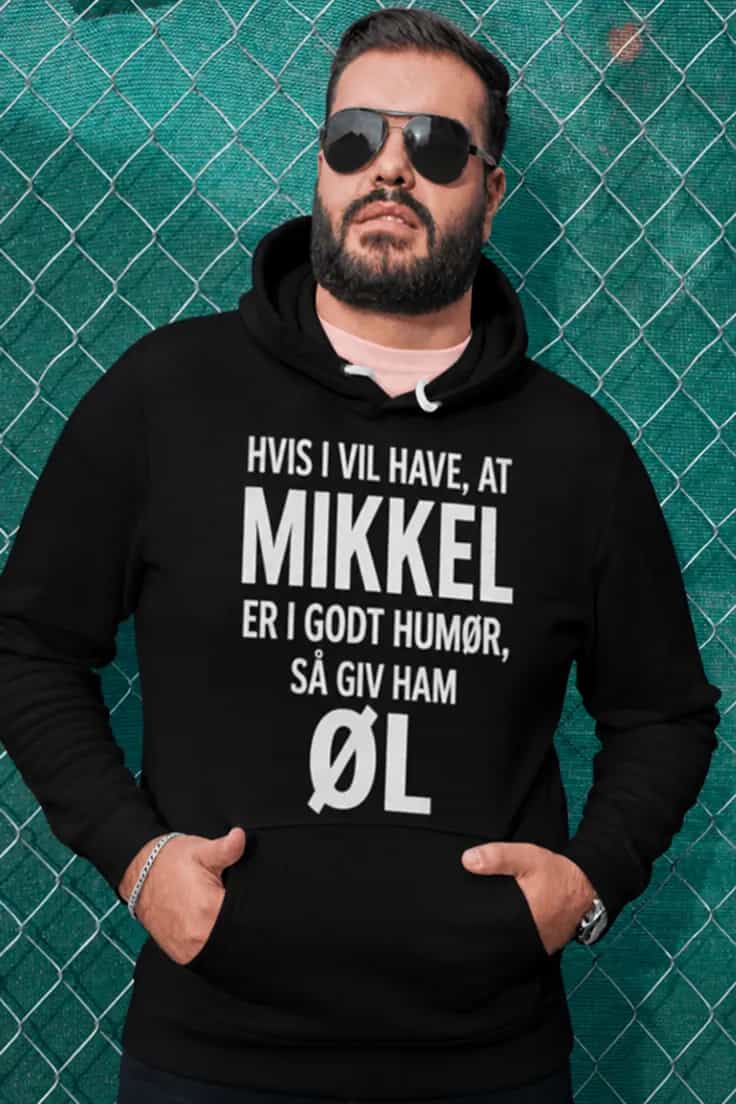 Sweater giv ham øl med navn – HVIS I VIL HAVE, AT