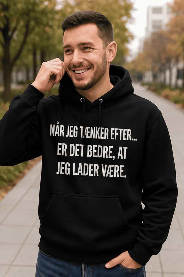 Sweater Når jeg tænker efter – NÅR JEG TÆNKER...