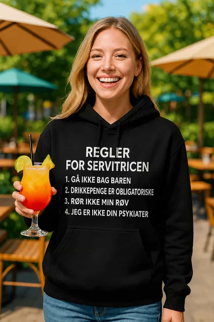 Sweater servitricens regler – REGLER FOR SERVITRICEN