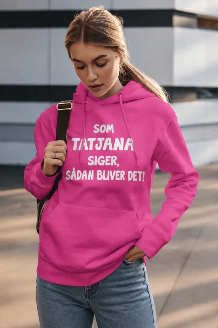 Sweater som jeg siger med navn – SOM TATJANA SIGER