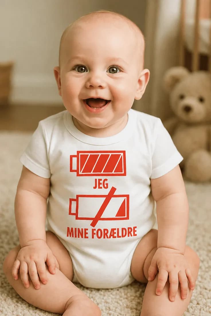 Baby-body Batteri – JEG MINE FORÆLDRE