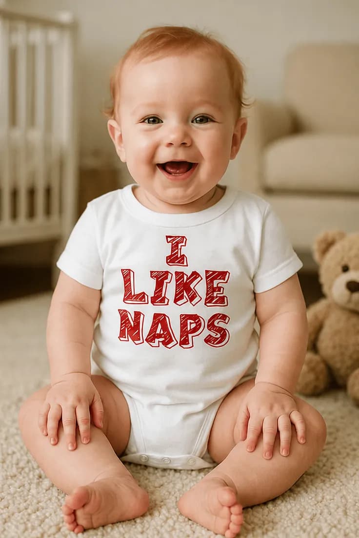 Baby-body Jeg kan lide lure – I LIKE NAPS