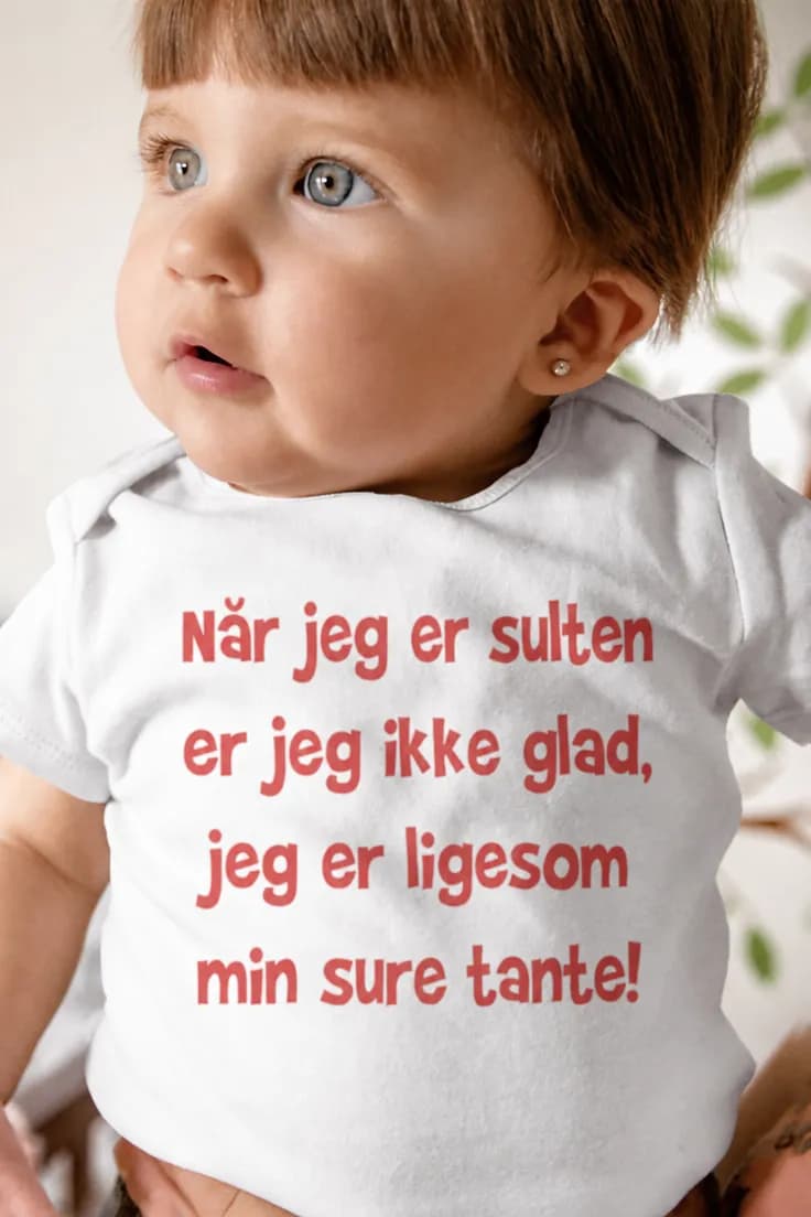 Baby-body Når jeg er sulten – chef eller chefinde