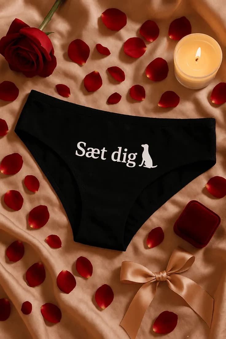 Dameundertøj Sæt dig hund