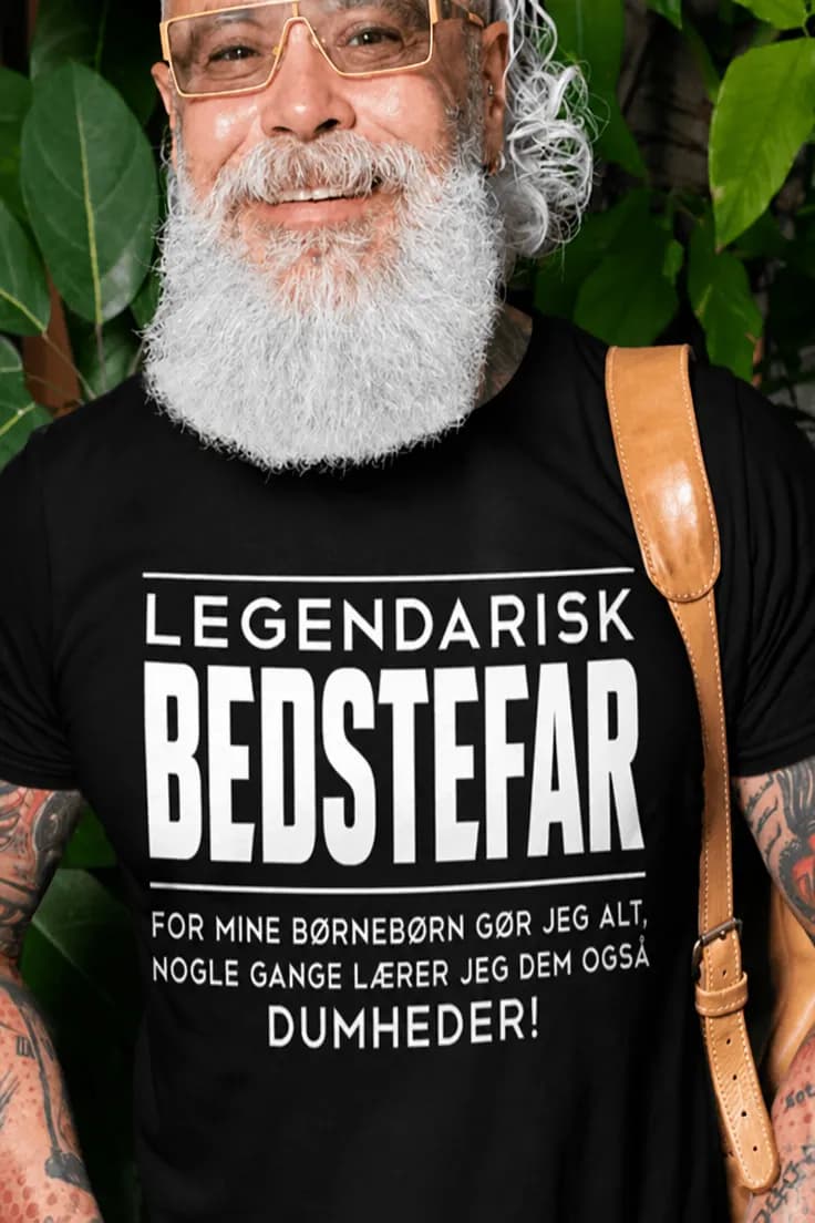 Sjov t-shirt Legendarisk bedstefar | LEGENDARISK