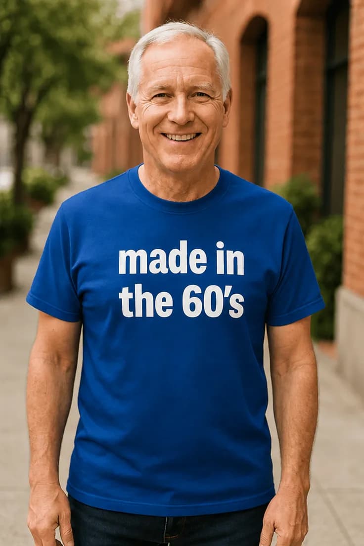 Sjov t-shirt Made in the 60s
