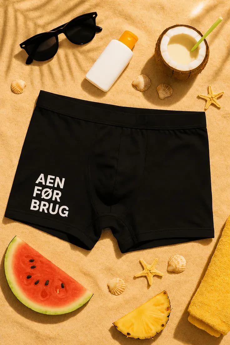Sjove boksershorts Aen før brug – AEN FØR BRUG