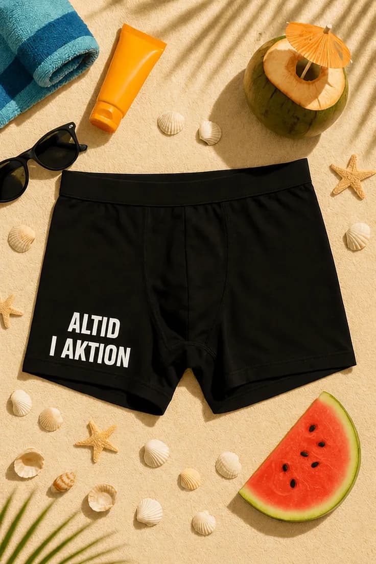 Sjove boksershorts Altid i aktion | ALTID I AKTION