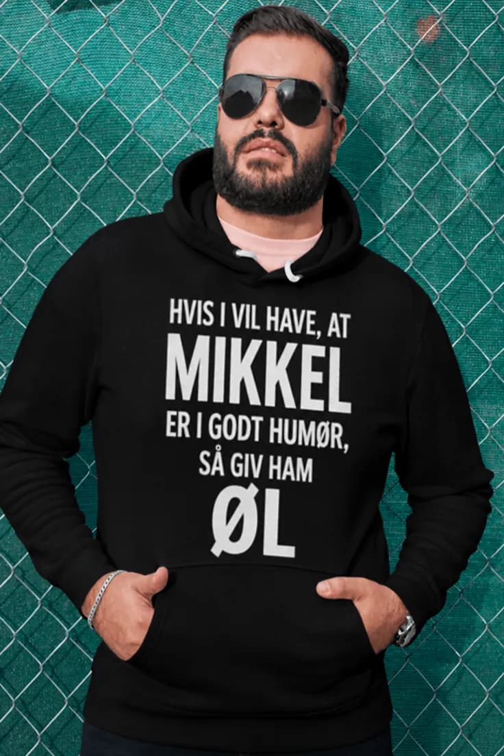 Sweater giv ham øl med navn – HVIS I VIL HAVE, AT
