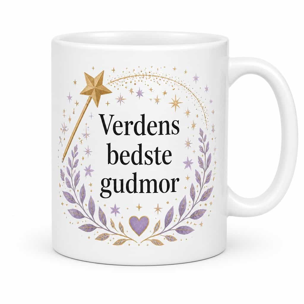 Gave til gudmor â Verdens bedste gudmor