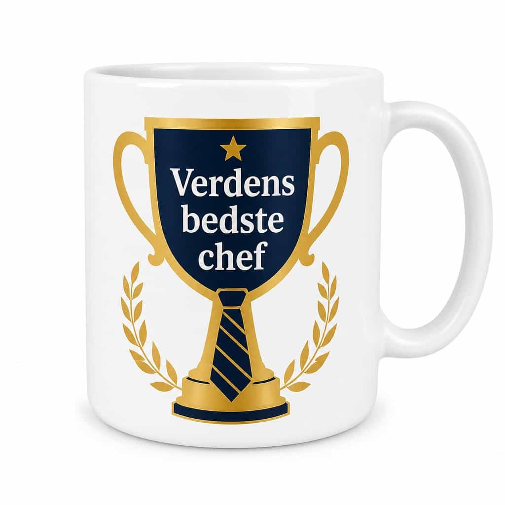 Kaffekrus med Verdens bedste chef