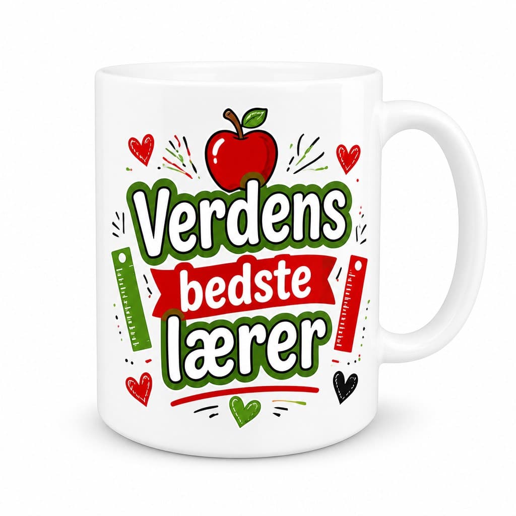 Lærerkrus – Verdens bedste lærer