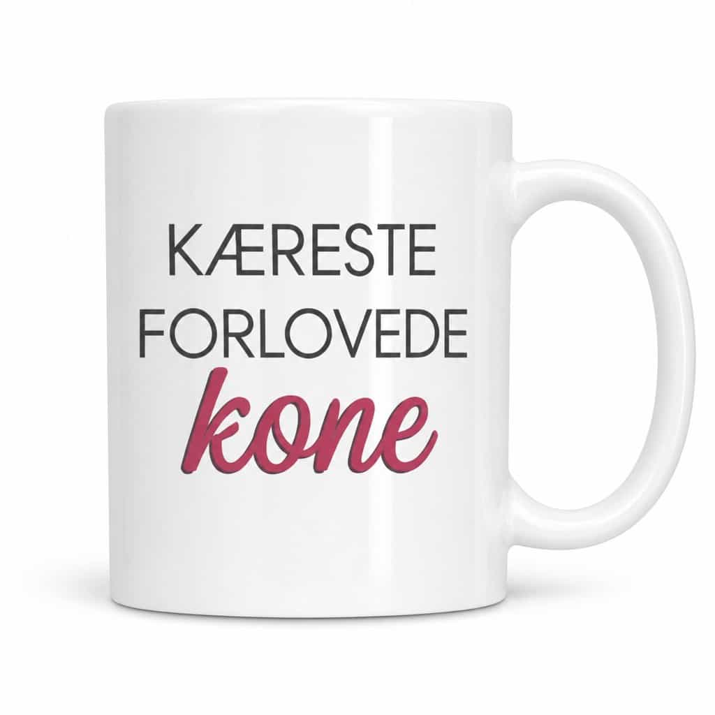 Sjovt krus Kæreste forlovede kone – KÆRESTE