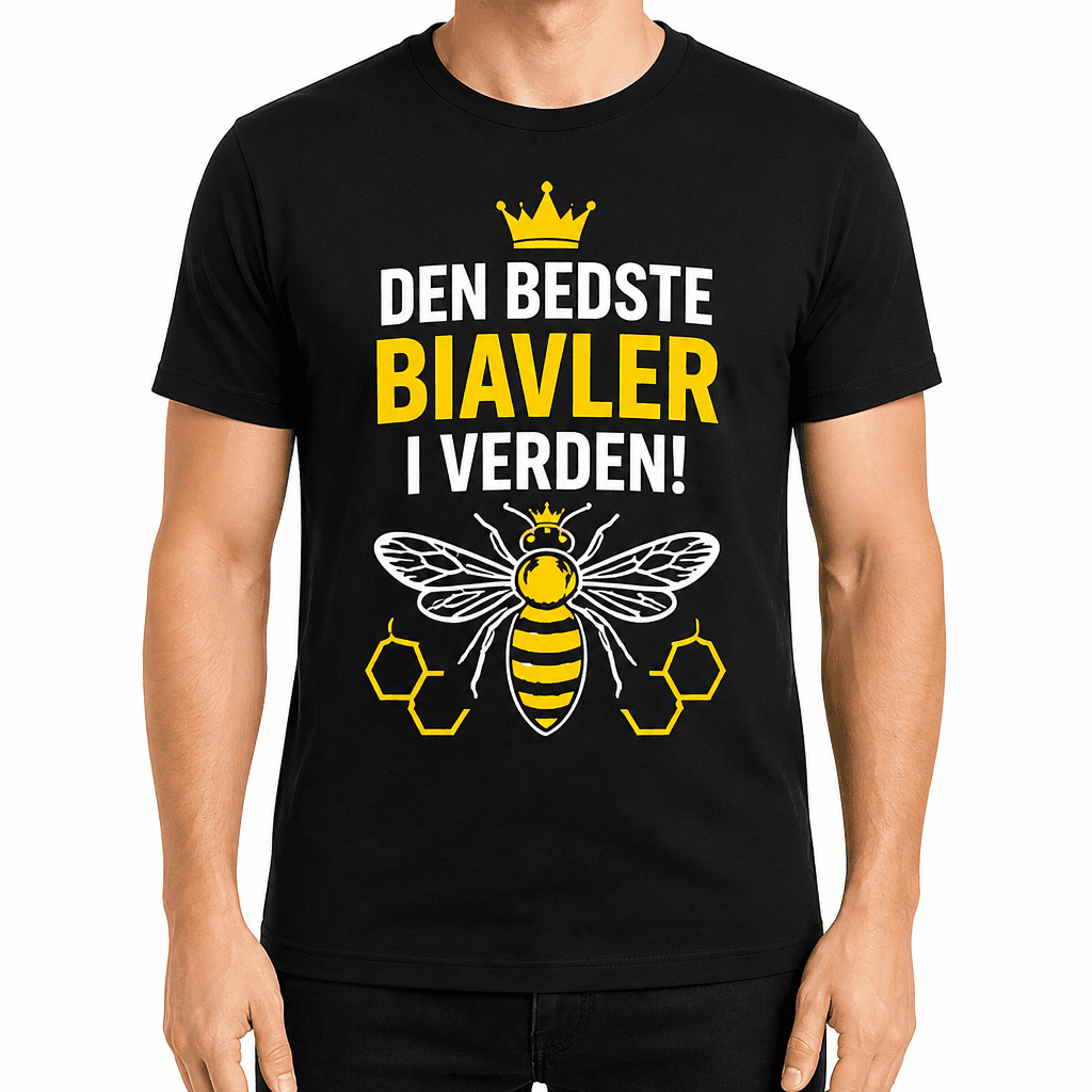 Biavler T-shirt – Den bedste biavler i verden!