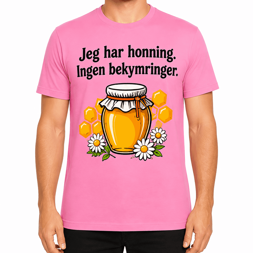 Biavler T-shirt – Jeg har honning. Ingen bekymringer.