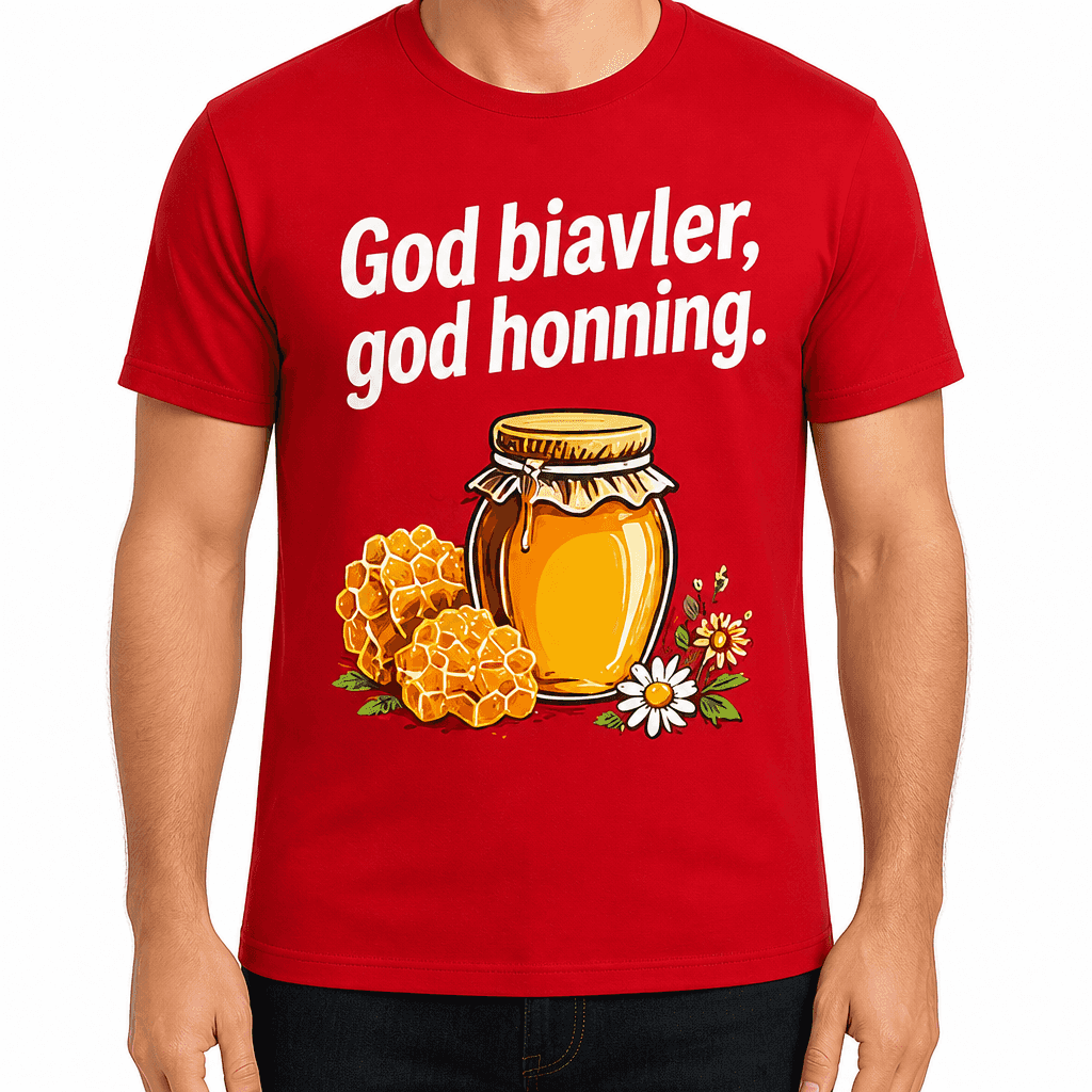 Biavler T-shirt – God biavler, god honning.