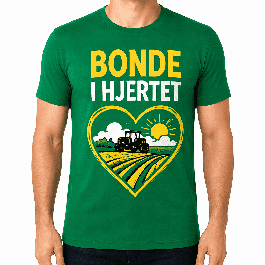 Landmand T-shirt â BONDE I HJERTET