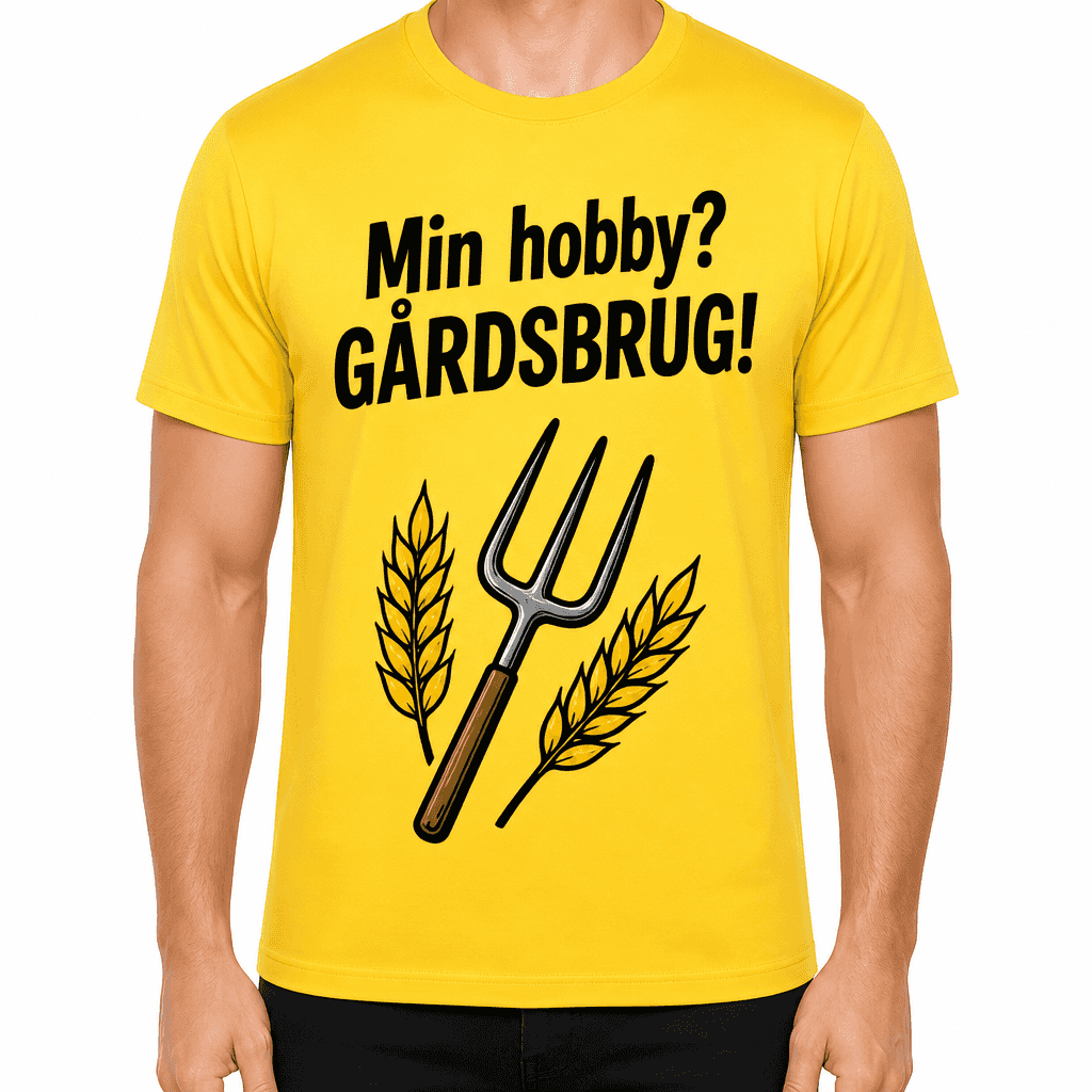 Landmand T-shirt â Min hobby? GĂ
RDSBRUG!