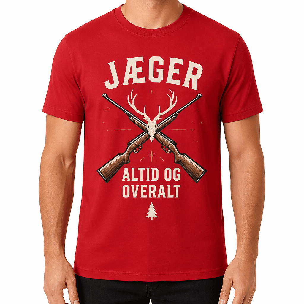 Jæger T-shirt – Jæger altid og overalt