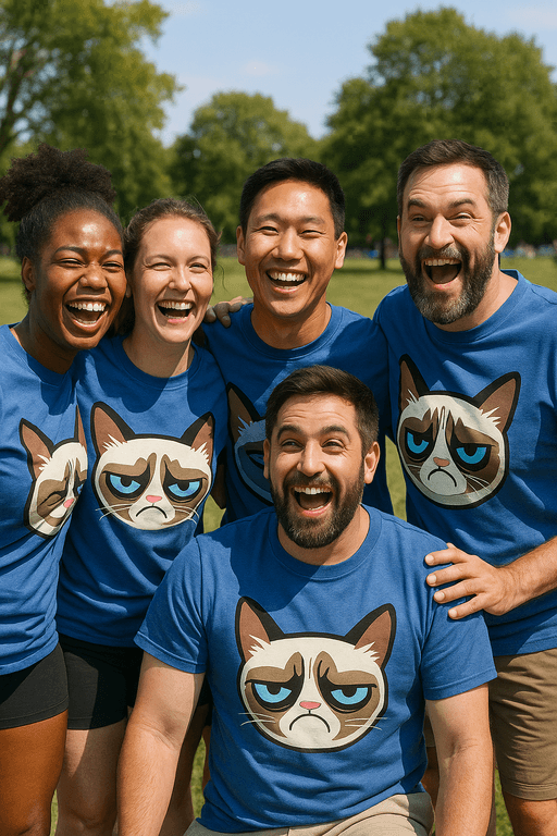 Hvorfor sjove T-shirts er geniale til gruppearrangementer