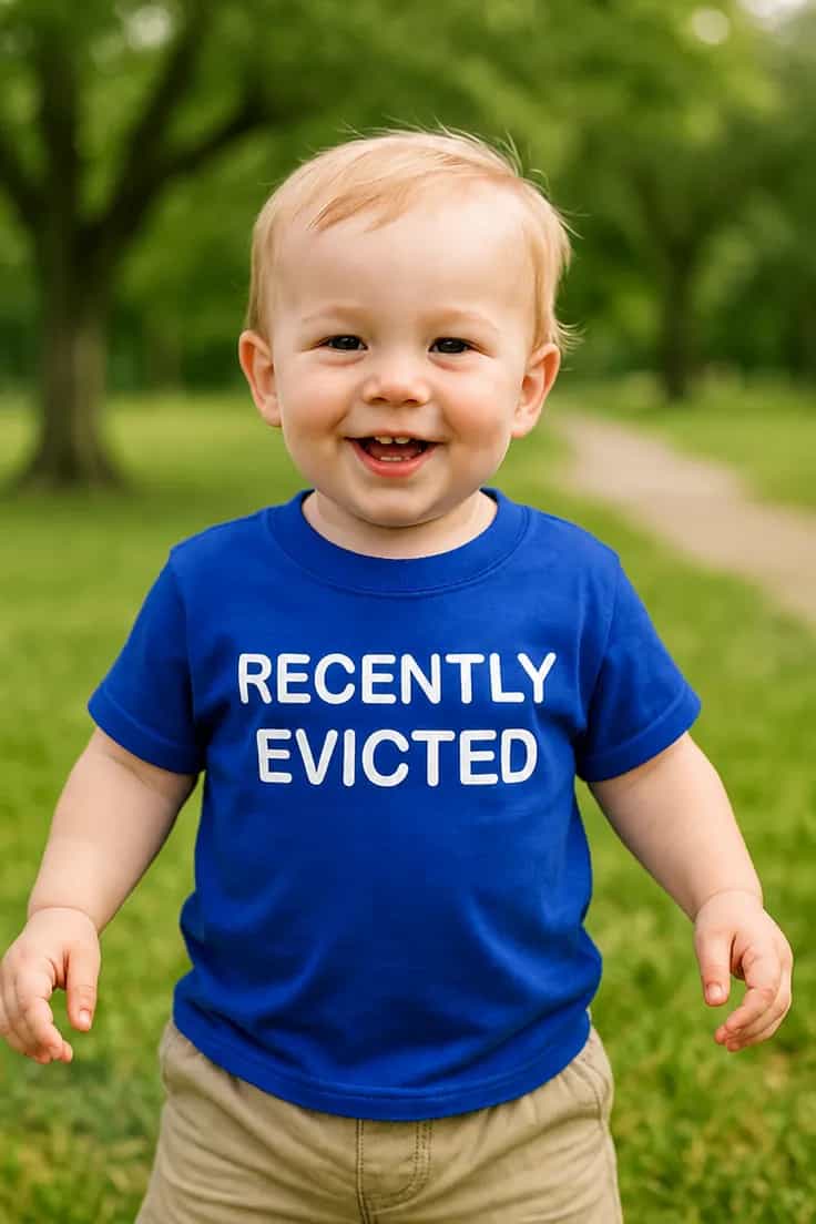 Børne t-shirt Nyligt smidt ud