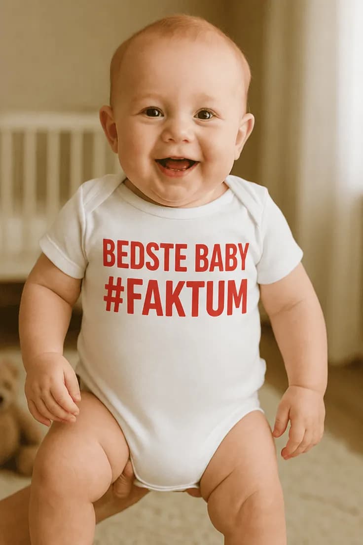 Baby-body Bedste baby faktum – BEDSTE BABY #FAKTUM