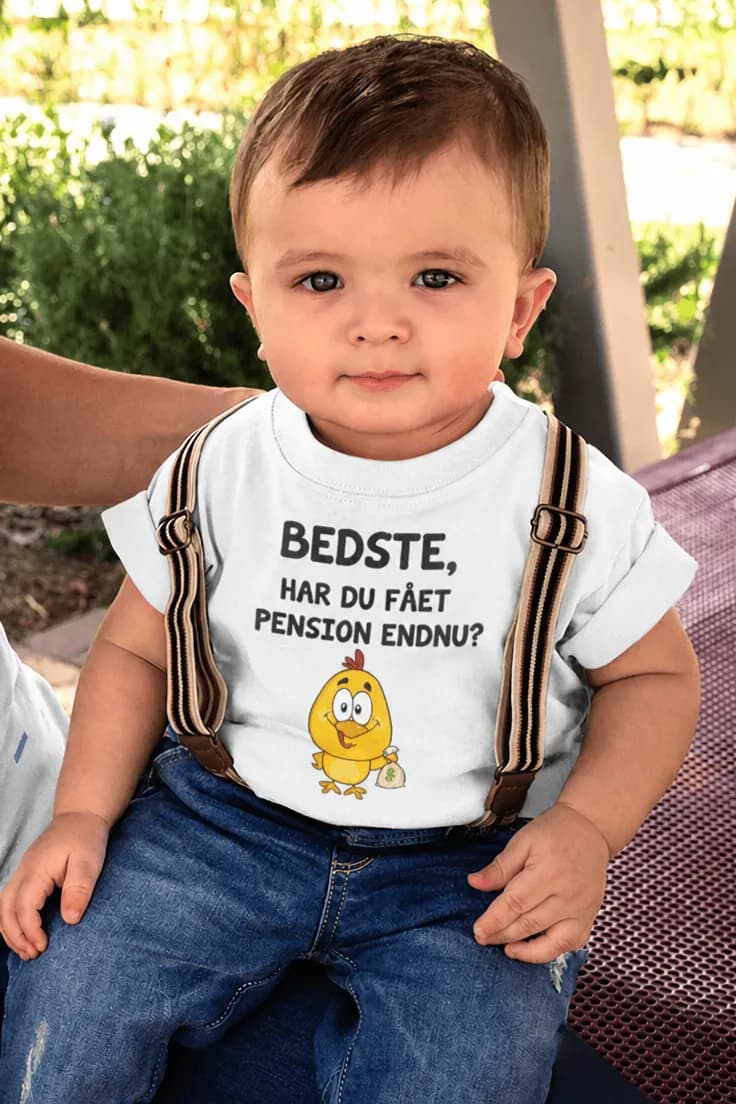 Baby-body Bedste og pension – BEDSTE, HAR DU FÅET