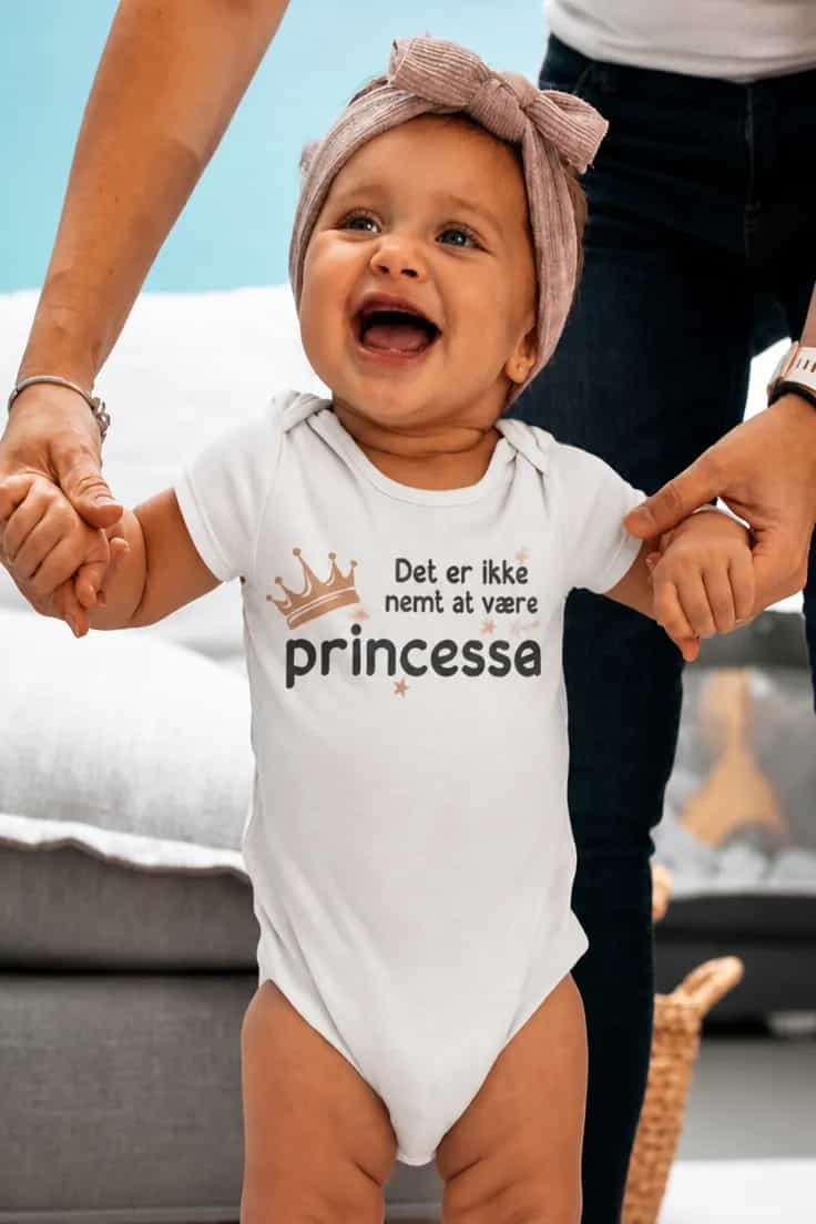 Baby-body Ikke nemt at vĂŚre prinsesse