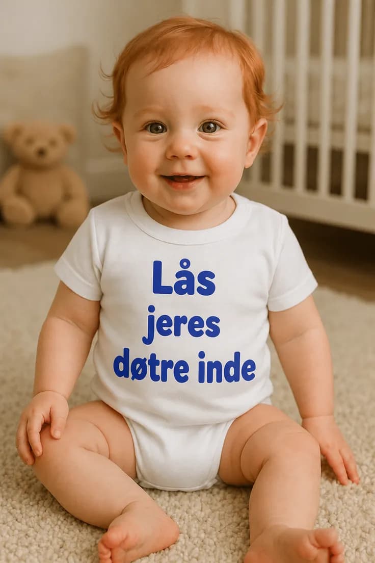 Baby-body Lås jeres døtre inde | Lås jeres døtre inde