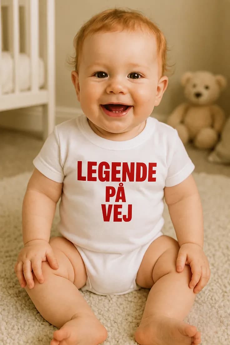 Baby-body Legende på vej – LEGENDE PÅ VEJ