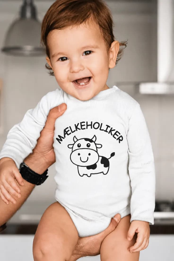 Baby-body Mælkeholiker – MÆLKEHOLIKER