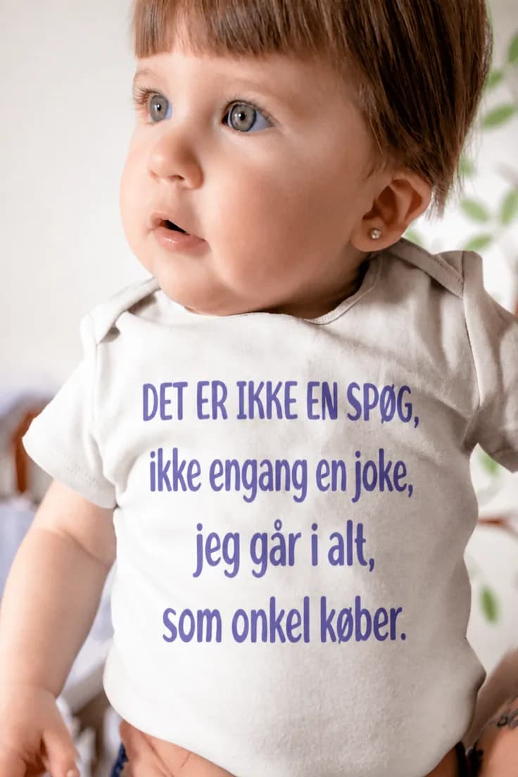 Baby-body Onkel køber mit tøj – DET ER IKKE EN SPØG,