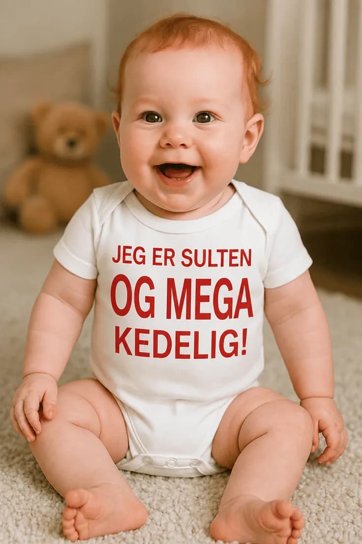 Baby-body Sulten og kedelig – JEG ER SULTEN