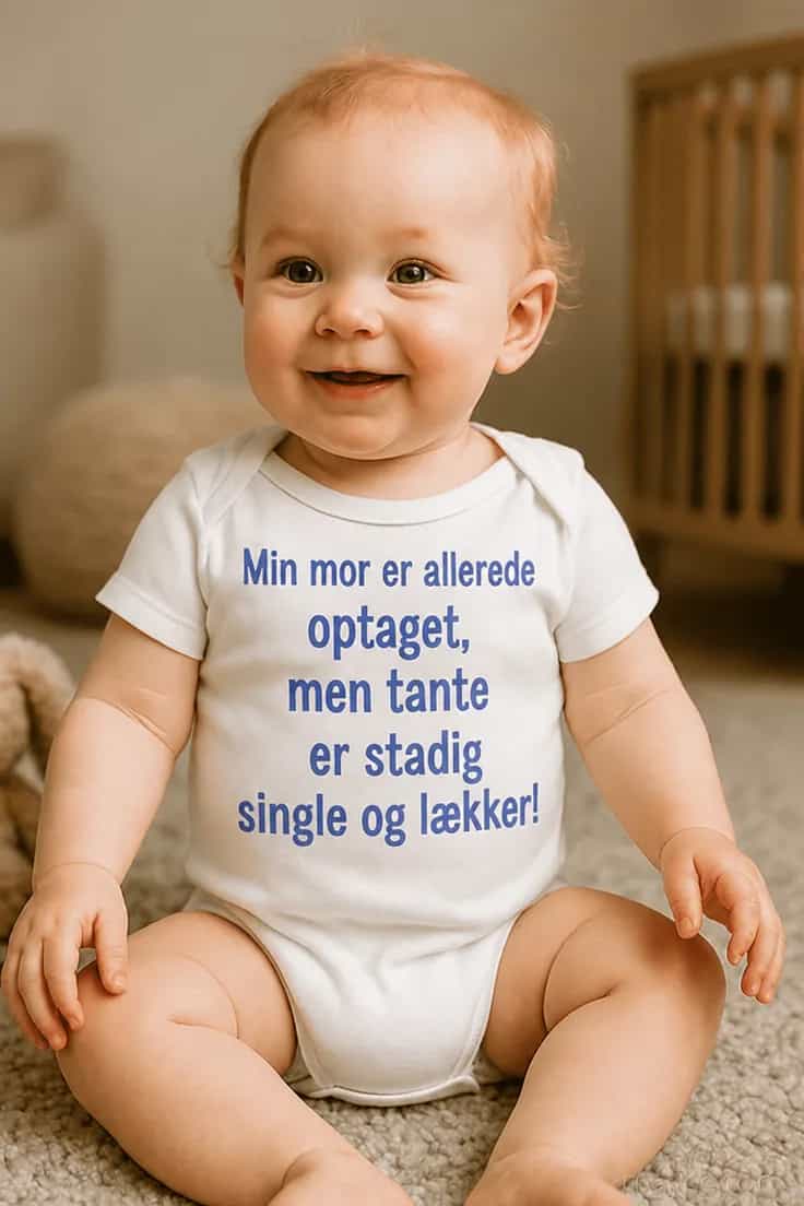Baby-body Tante er single og smuk