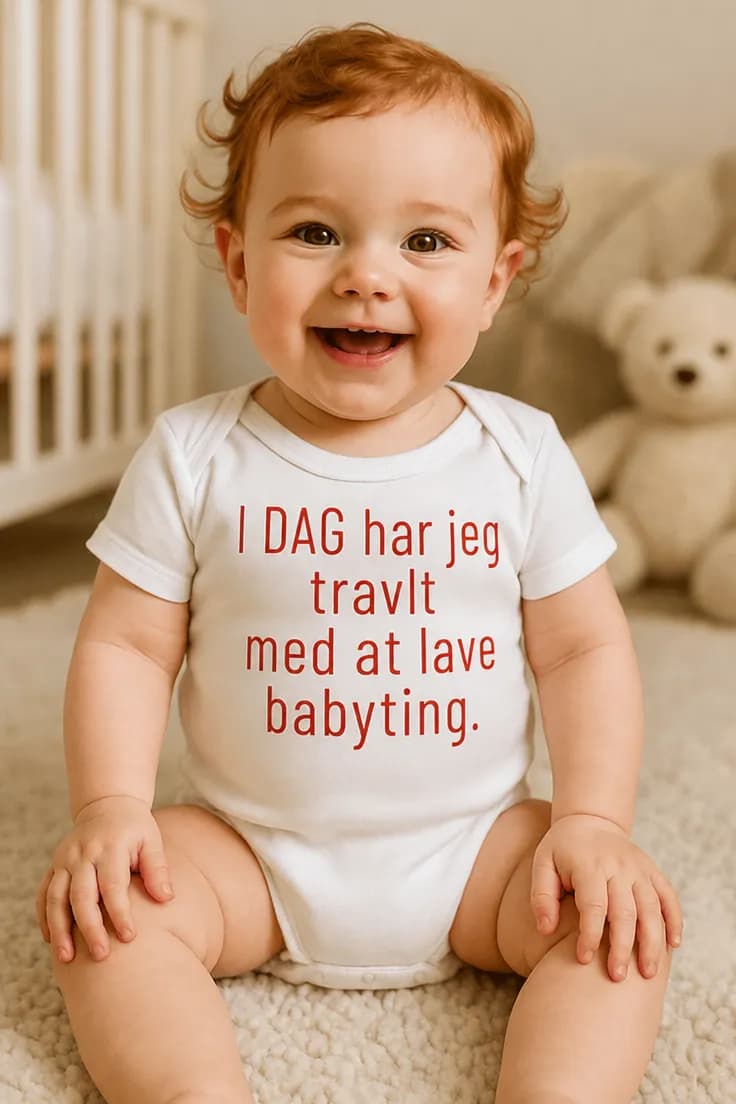Baby-body Travlt med babyting – I DAG har jeg travl