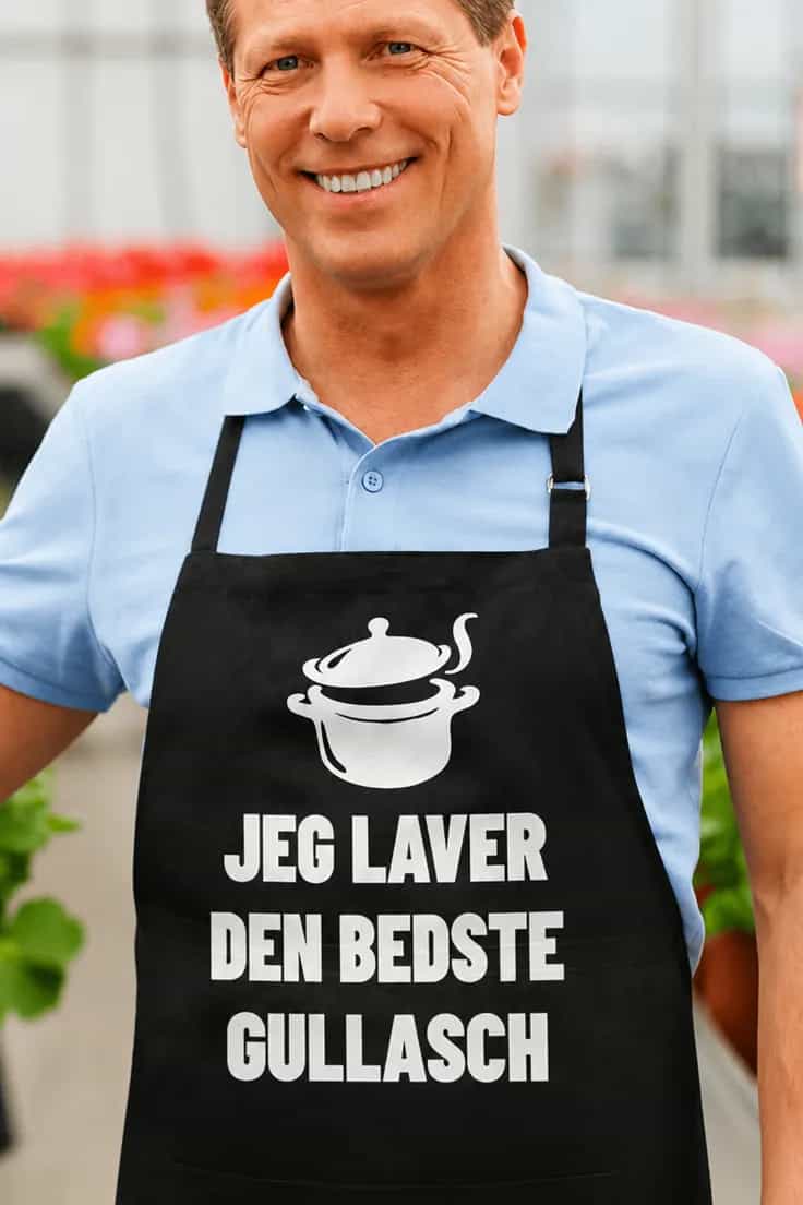 Forklæde Bedste gullasch – JEG LAVER DEN BEDSTE